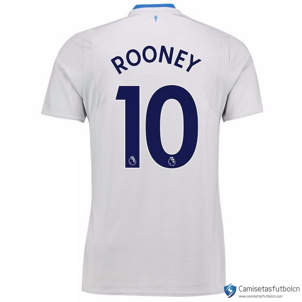 Camiseta Everton Segunda equipo Rooney 2017-18